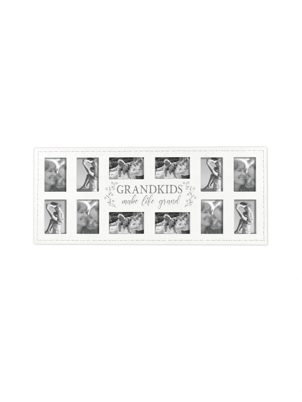 “ Grandkids Make Life Grand” 12 Picture Frame Collage Display Wall Art